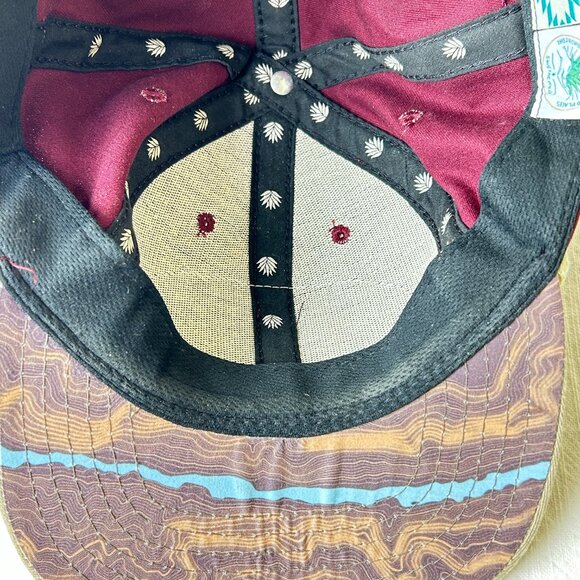 Grand Canyon National Park Hat Maroon Snapback Sendero Provisions - Picture 7 of 8